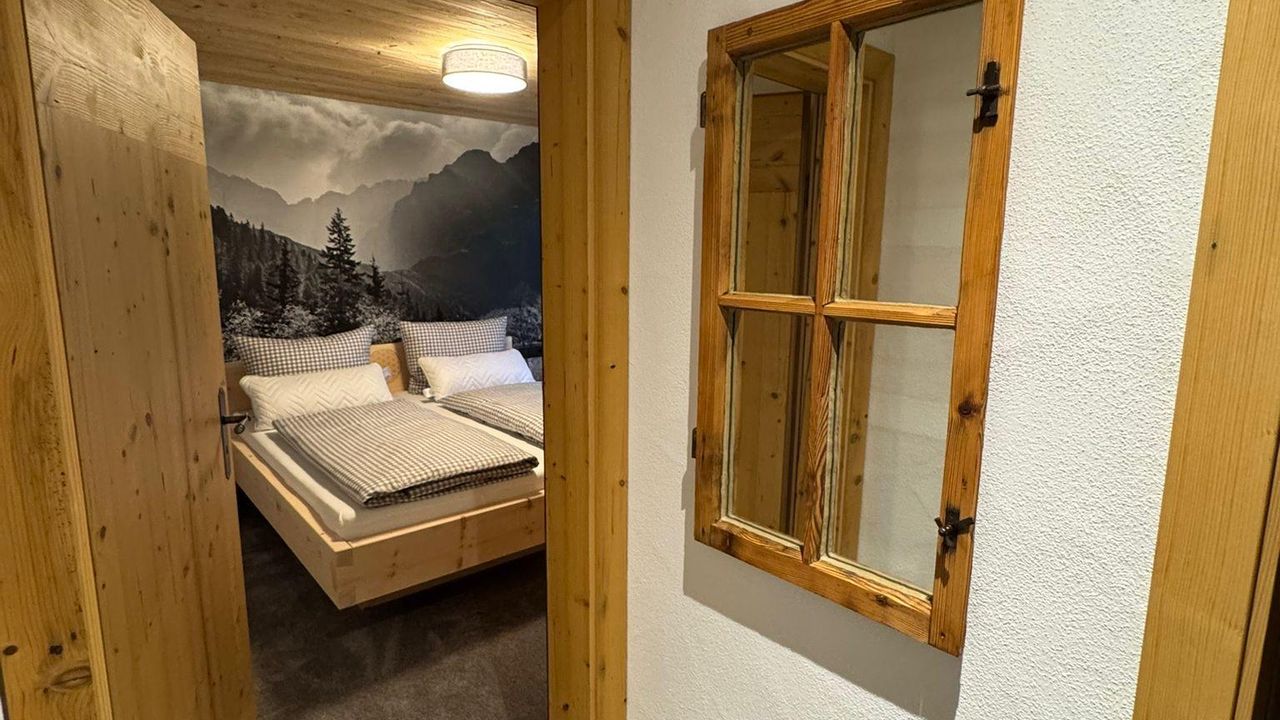 Blick ins Schlafzimmer Blick ins Schlafzimmer